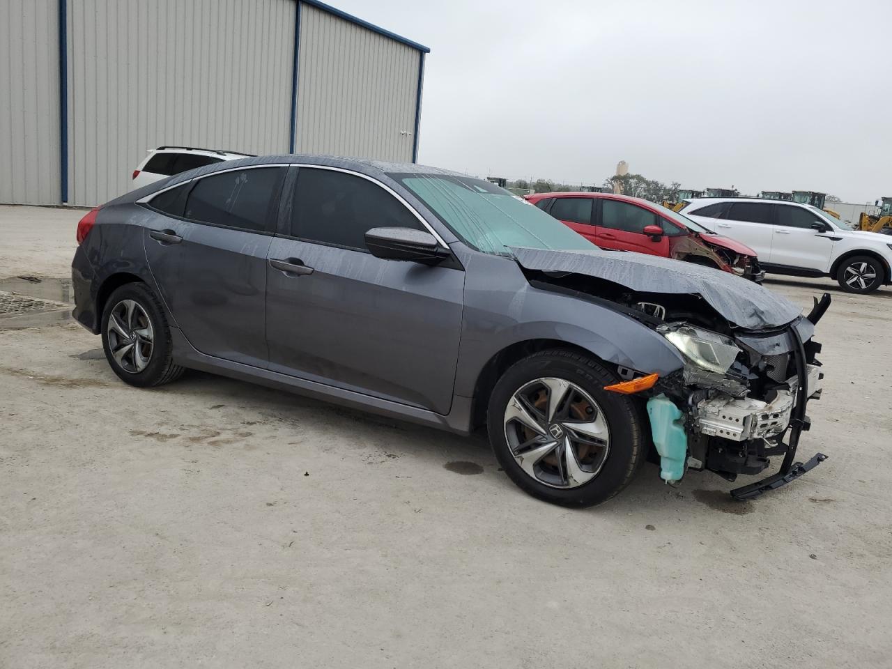 2020 Honda Civic VIN 2HGFC2F68LH520716 Copart auction photo, front end damage thumbnail 4