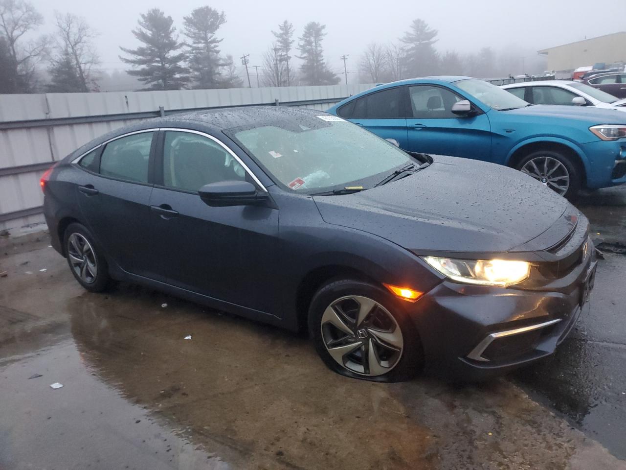 2019 Honda Civic VIN 2HGFC2F6XKH588174 Copart auction photo, front end damage thumbnail 4