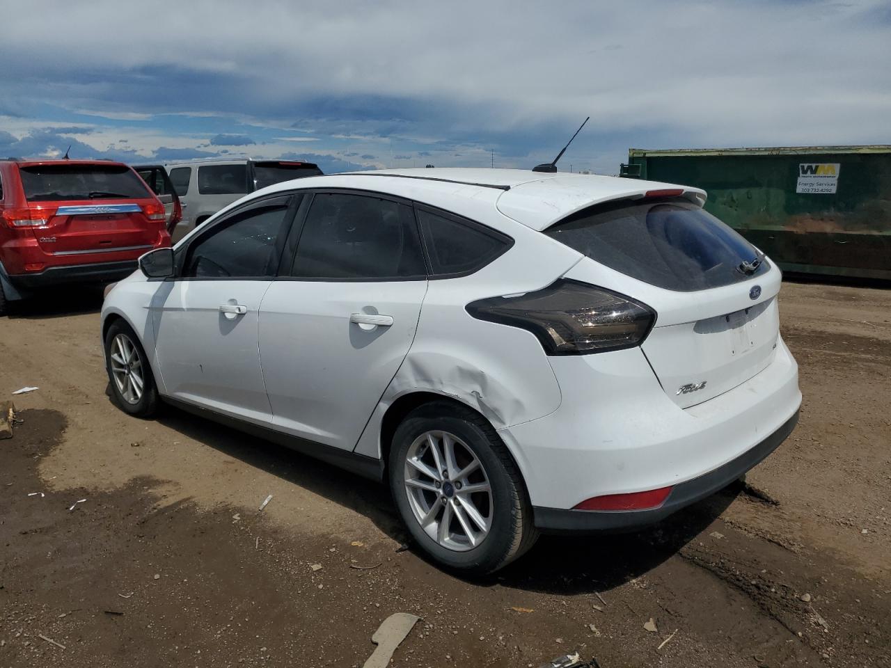2017 Ford Focus VIN 1FADP3K27HL270954 Copart auction photo, hail damage thumbnail 2