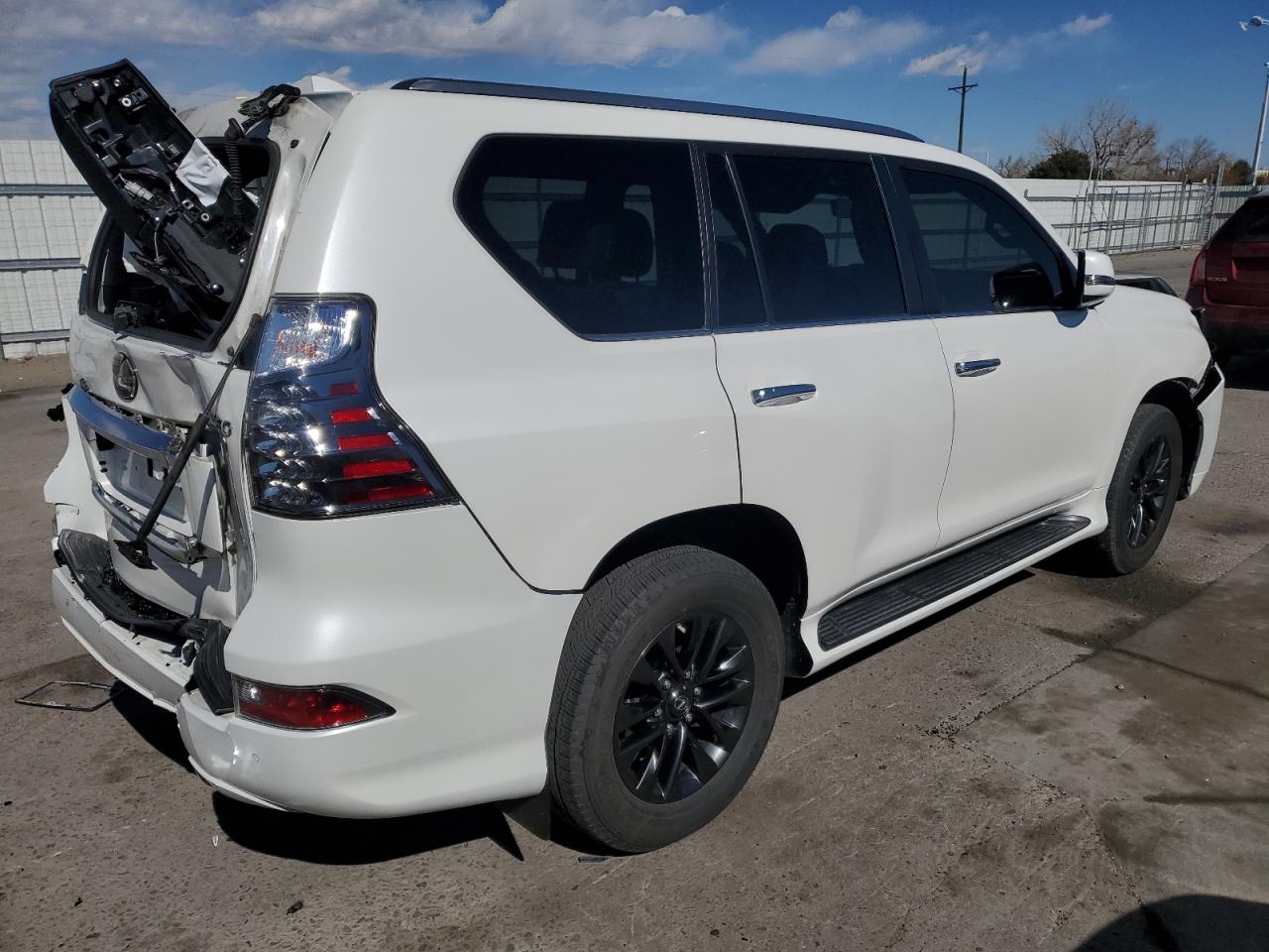 2021 Lexus GX VIN JTJAM7BX1M5287463 Copart auction photo, front end damage thumbnail 3