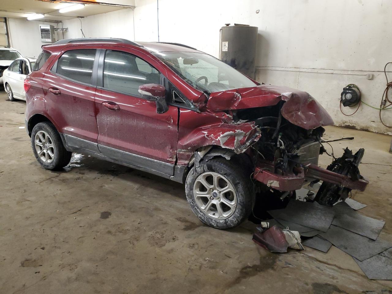 2022 Ford EcoSport VIN MAJ6S3GL2NC465445 Copart auction photo, all over damage thumbnail 4