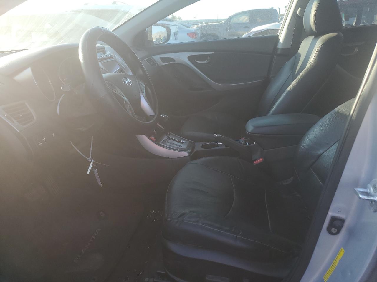 2013 Hyundai Elantra VIN KMHDH4AE8DU640303 Copart auction photo, front end damage thumbnail 7