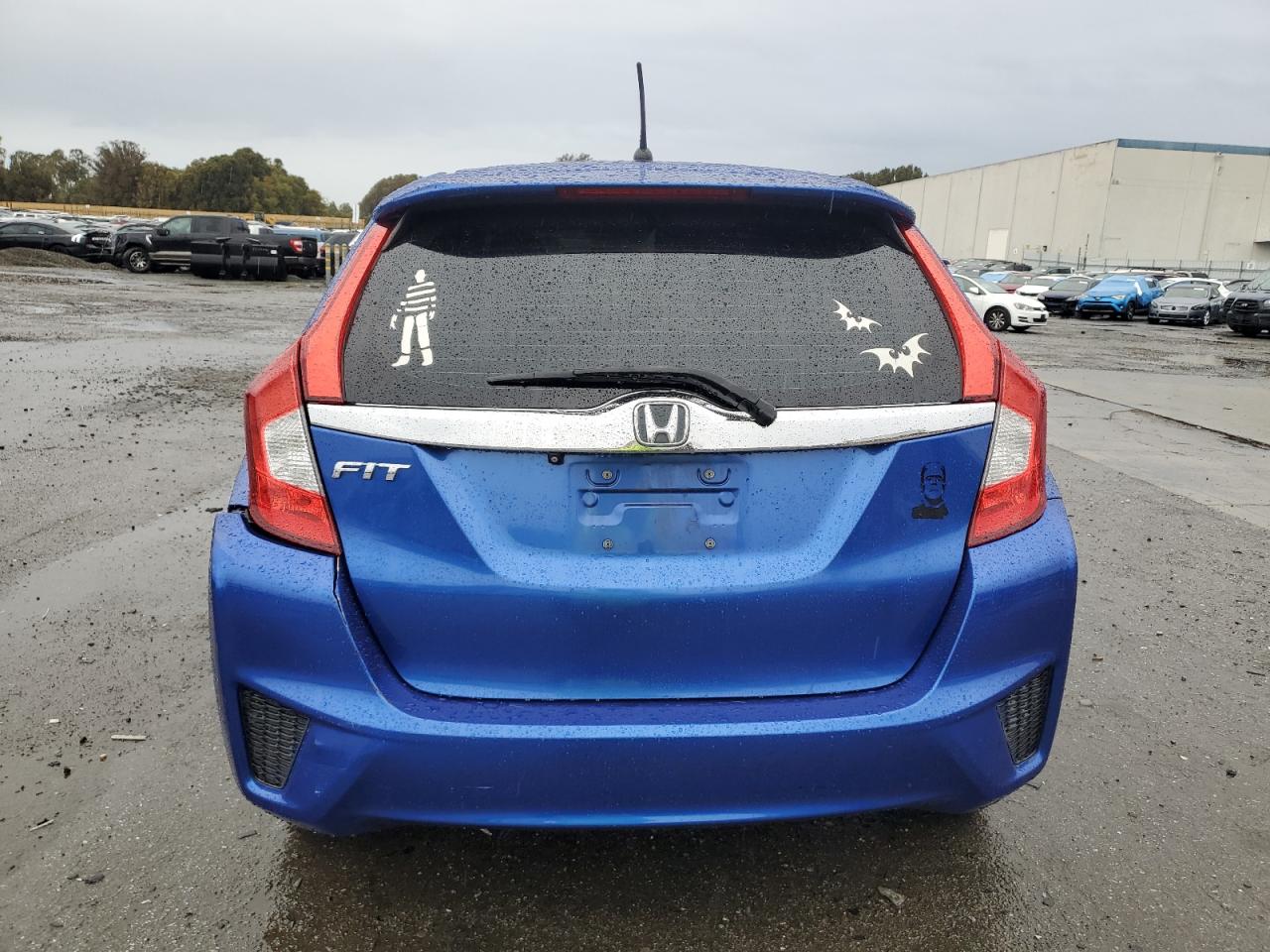 2015 Honda Fit VIN 3HGGK5H88FM745862 Copart auction photo, side damage thumbnail 6