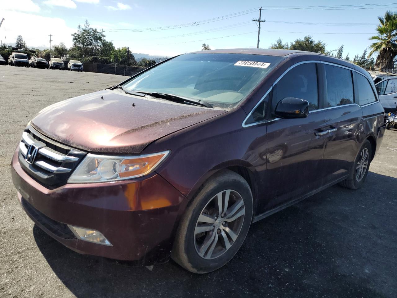 2013 Honda Odyssey VIN 5FNRL5H68DB037356