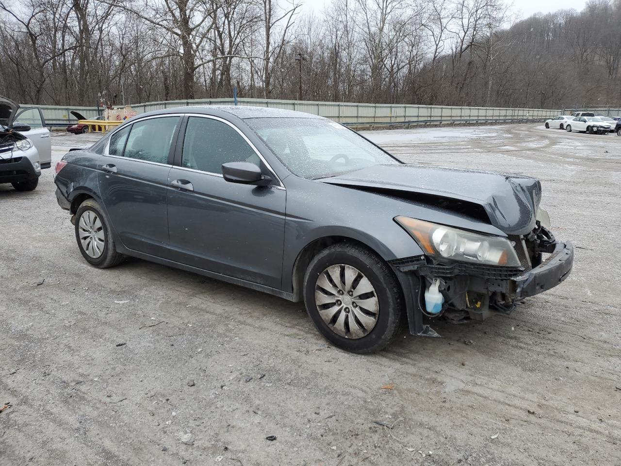 2010 Honda Accord VIN 1HGCP2F31AA048187 Copart auction photo, rear end / front end damage thumbnail 4