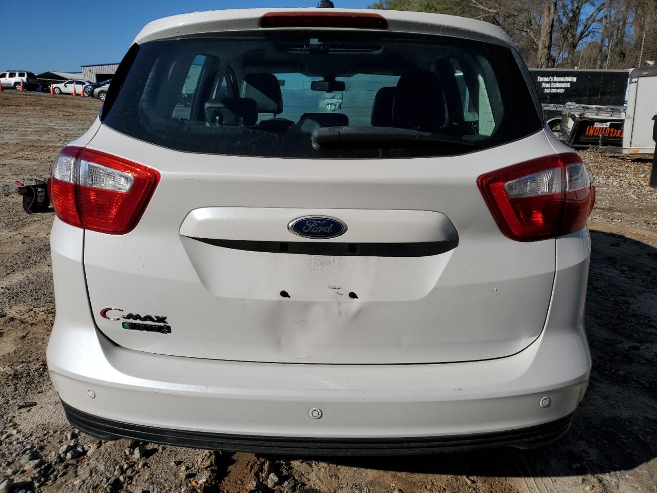 2015 Ford C-MAX VIN 1FADP5CU1FL124560 Copart auction photo, undercarriage / front end damage thumbnail 6