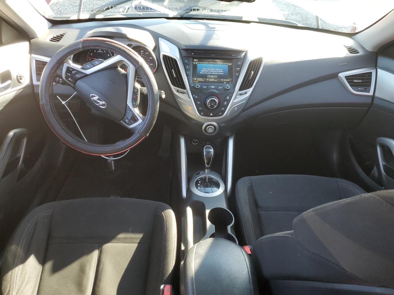 2013 Hyundai Veloster VIN KMHTC6AD5DU152990 Copart auction photo, side / front end damage thumbnail 8