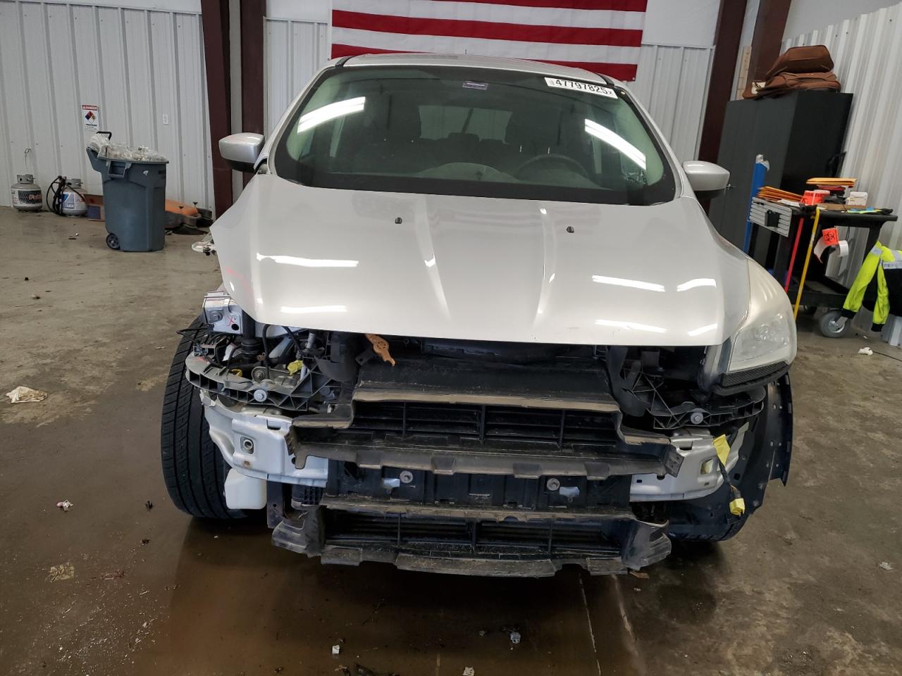 2013 Ford Escape VIN 1FMCU0GX7DUB75764 Copart auction photo, front end / side damage thumbnail 5