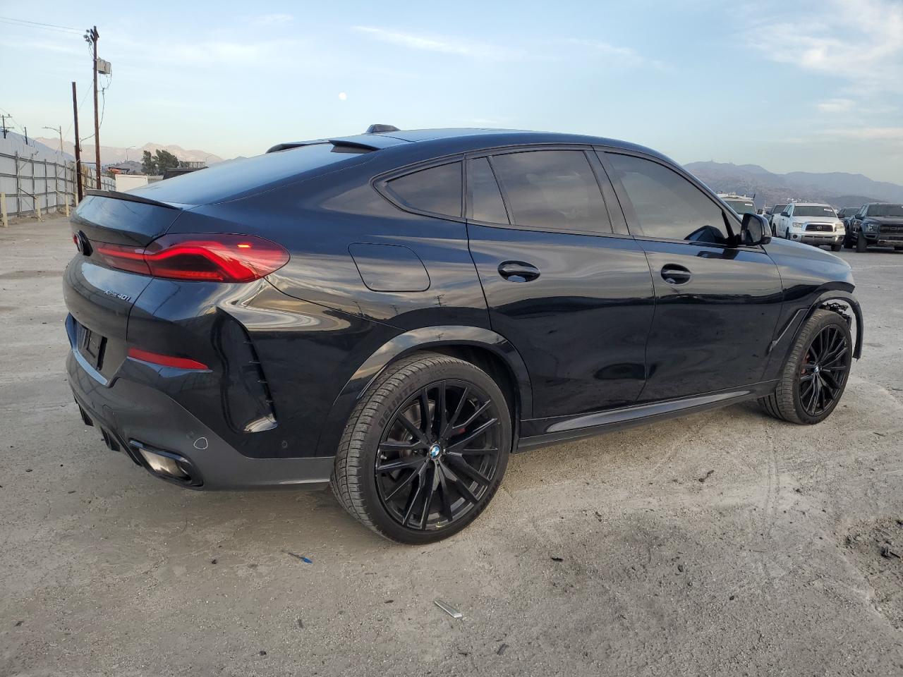2024 BMW X6 VIN 5UX33EX02R9U49162 Copart auction photo, front end damage thumbnail 3