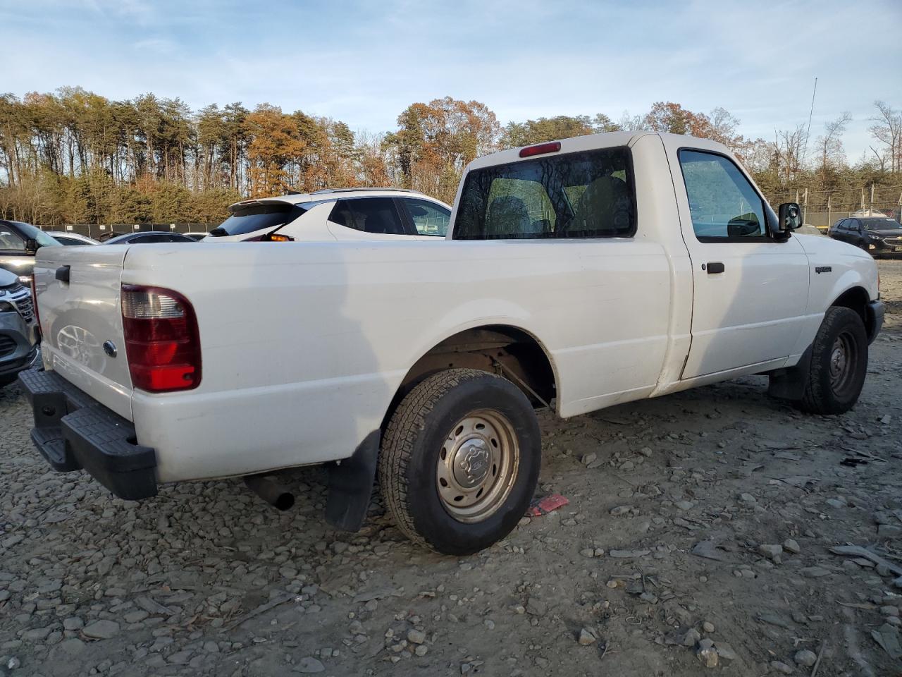 2002 Ford Ranger VIN 1FTYR10U42TA67221 Copart auction photo, side damage thumbnail 3