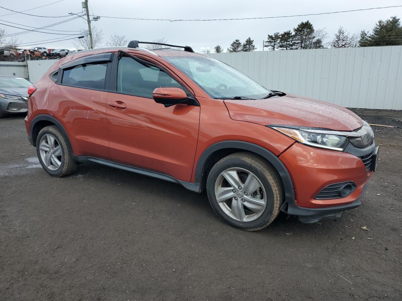 2019 Honda HR-V VIN 3CZRU6H58KM707579 Copart auction photo, all over damage thumbnail 4
