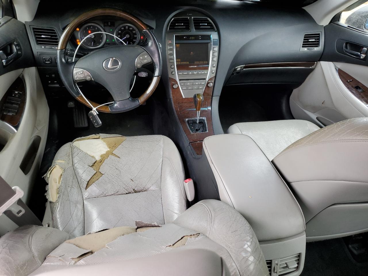 2011 Lexus ES VIN JTHBK1EG1B2419981 Copart auction photo, front end / rear end damage thumbnail 8