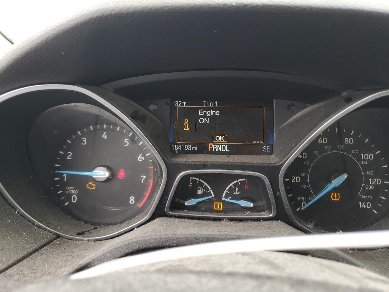 2015 Ford Focus VIN 1FADP3F28FL336788 Copart auction photo, front end damage thumbnail 9