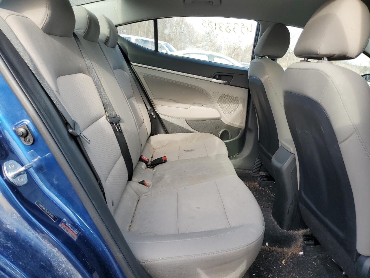 2020 Hyundai Elantra VIN 5NPD84LF5LH544910 Copart auction photo, rear end / side damage thumbnail 10