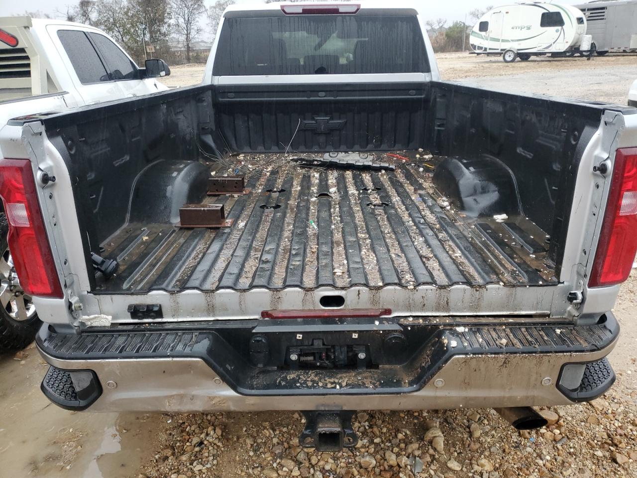 2022 Chevrolet Silverado VIN 1GC4YTE73NF267686 Copart auction photo, front end / side damage thumbnail 10