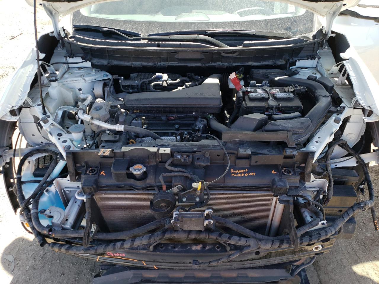2018 Nissan Rogue VIN JN8AT2MV4JW342583 Copart auction photo, front end / side damage thumbnail 12