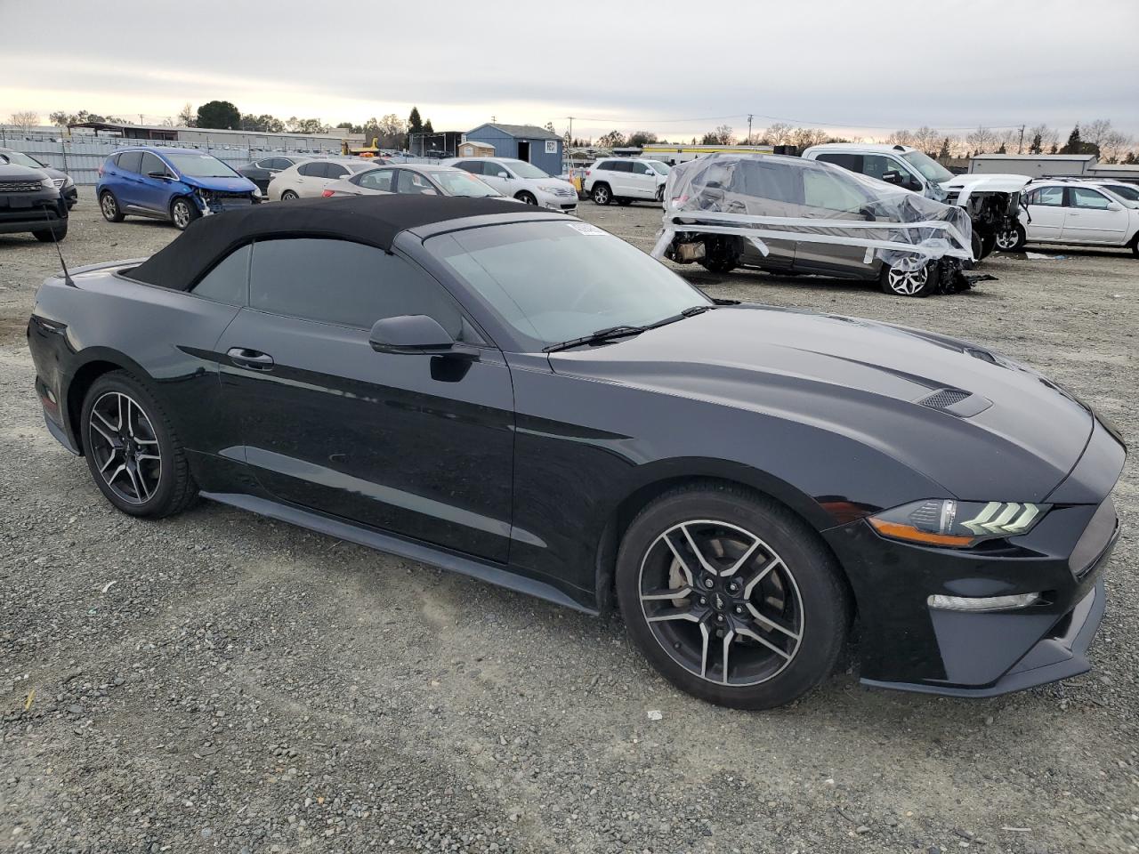 2018 Ford Mustang VIN 1FATP8UH3J5124314 Copart auction photo, mechanical damage thumbnail 4