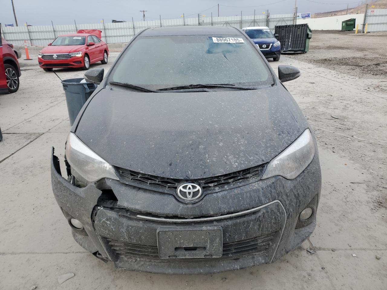 2014 Toyota Corolla VIN 5YFBURHE4EP090008 Copart auction photo, front end damage thumbnail 5