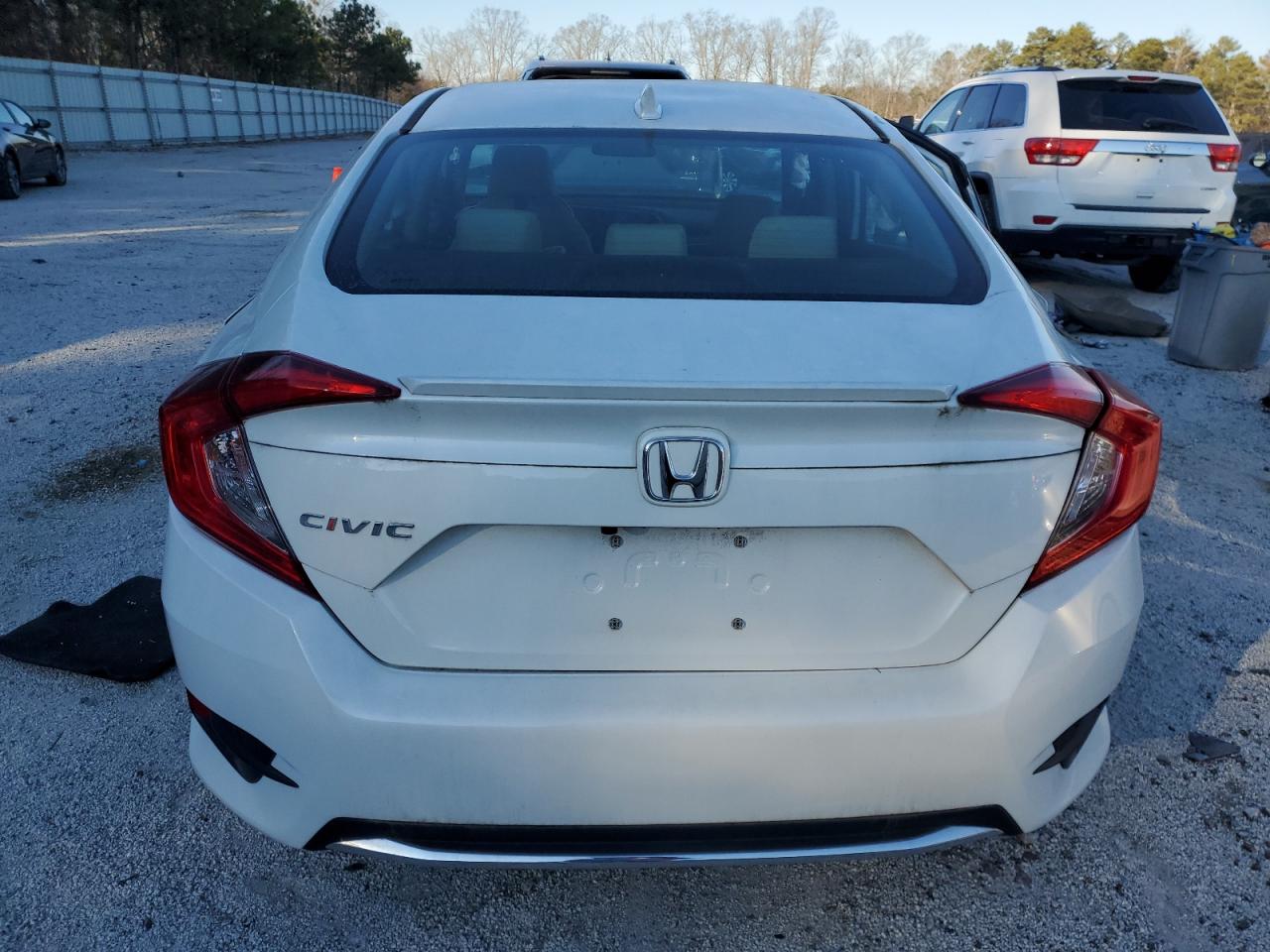 2020 Honda Civic VIN 19XFC1F30LE024416 Copart auction photo, side damage thumbnail 6