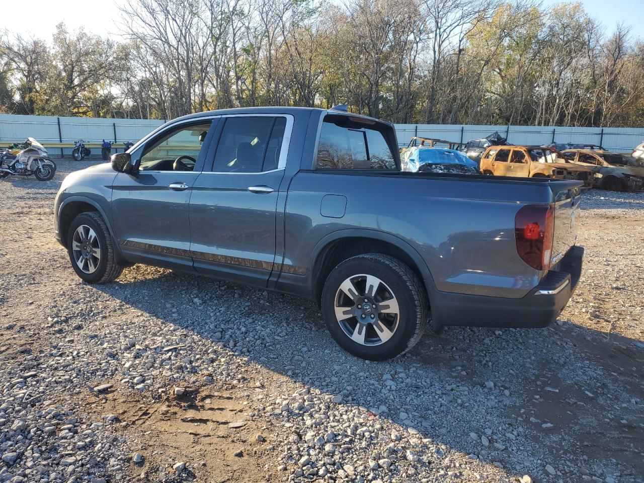2017 Honda Ridgeline VIN 5FPYK3F76HB029512 Copart auction photo, partial repair / rear end damage thumbnail 2
