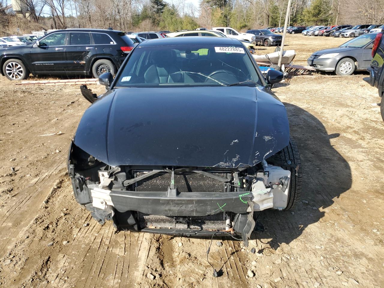 2017 Audi A3 VIN WAUJ8GFF1H1026563 Copart auction photo, front end / minor dent/scratches damage thumbnail 5