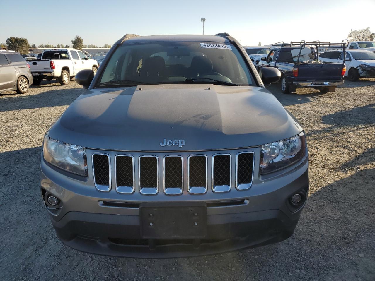 2014 Jeep Compass VIN 1C4NJDBB5ED503743 Copart auction photo, side damage thumbnail 5