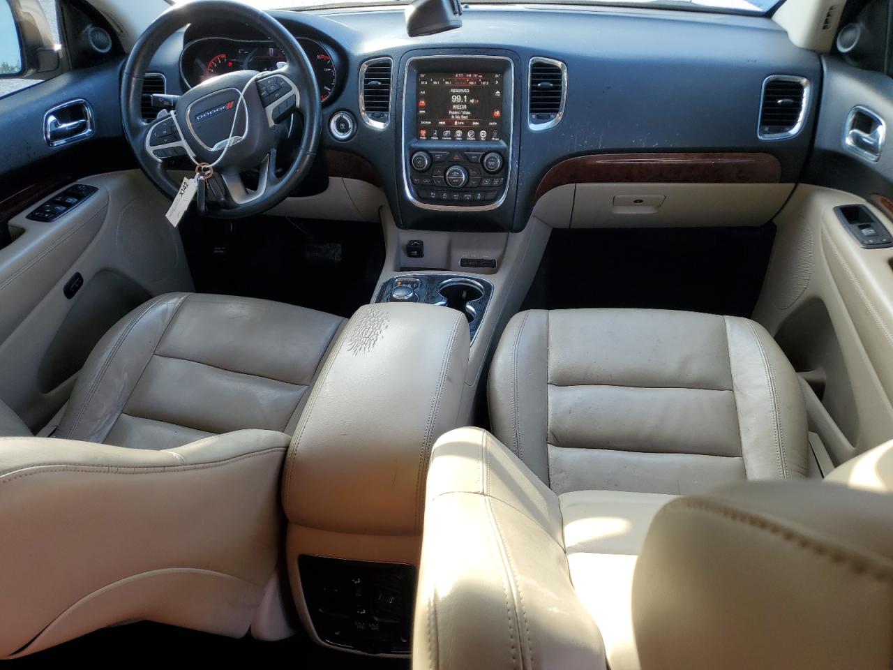 2016 Dodge Durango VIN 1C4RDHDG1GC352823 Copart auction photo, rear end / side damage thumbnail 8