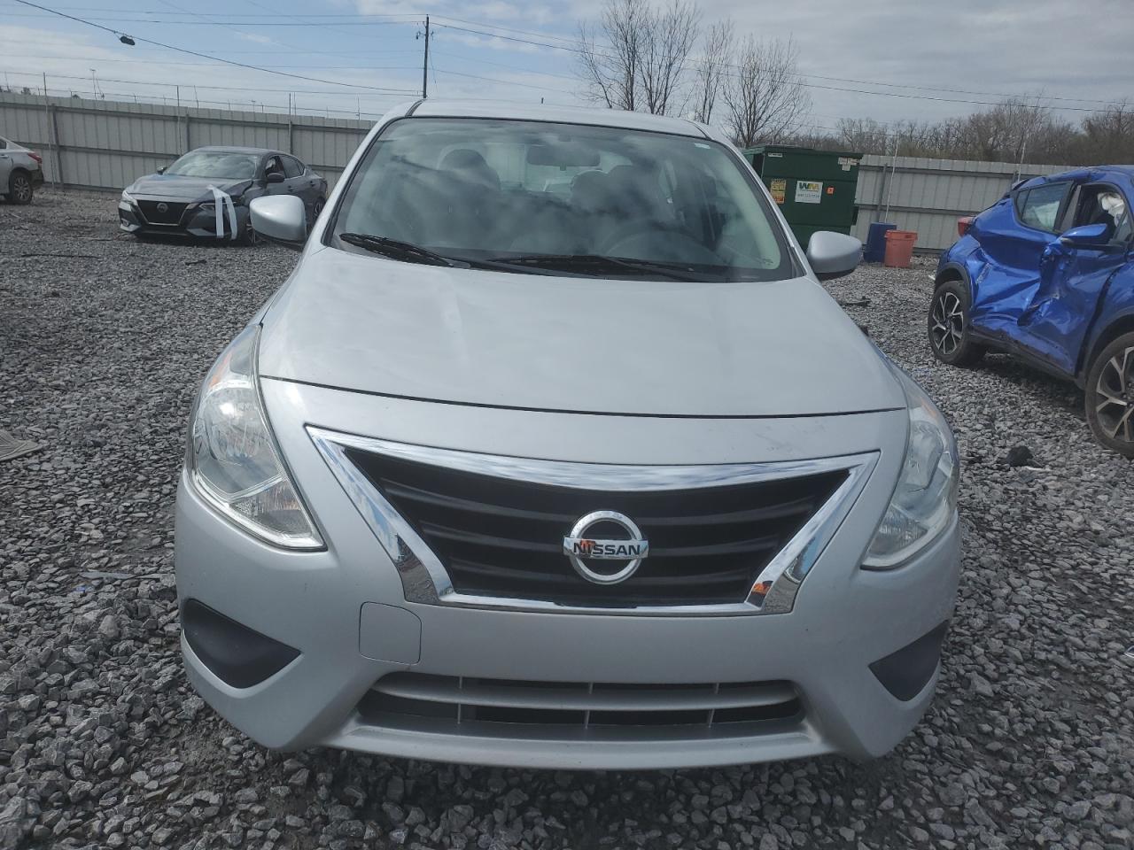 2018 Nissan Versa VIN 3N1CN7AP8JL834723 Copart auction photo, rear end damage thumbnail 5