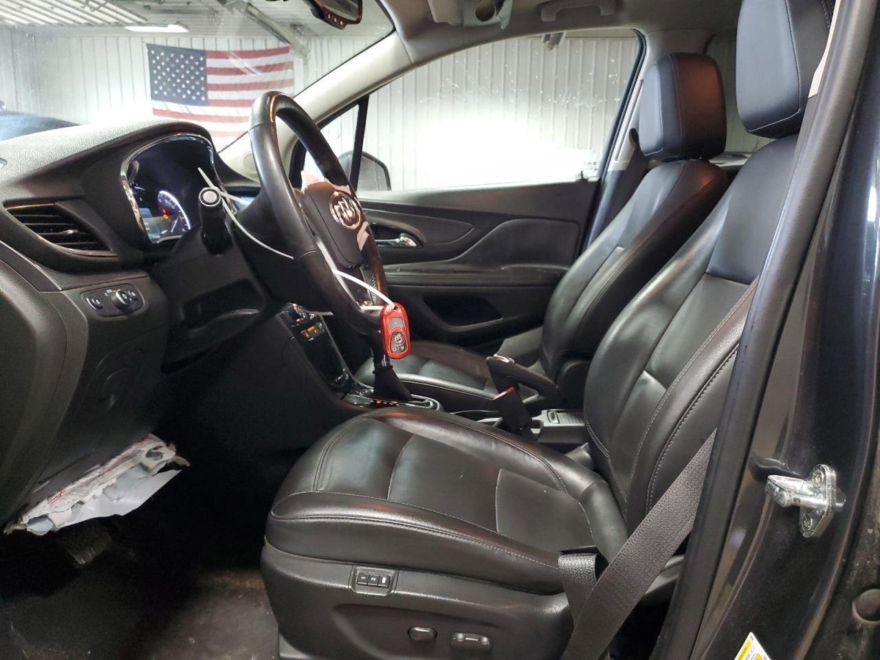 2018 Buick Encore VIN KL4CJGSB9JB522871 Copart auction photo, front end damage thumbnail 7