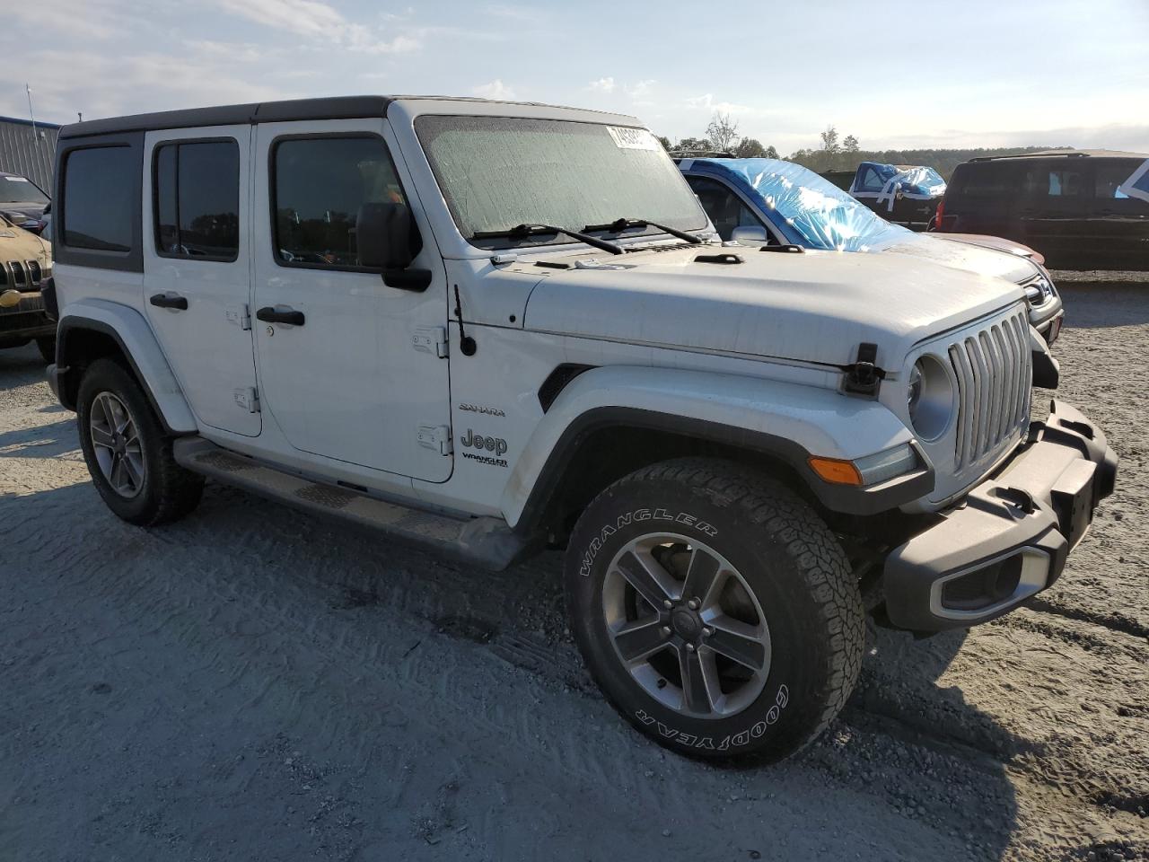 2019 Jeep Wrangler VIN 1C4HJXEN4KW620718 Copart auction photo, water/flood damage thumbnail 4