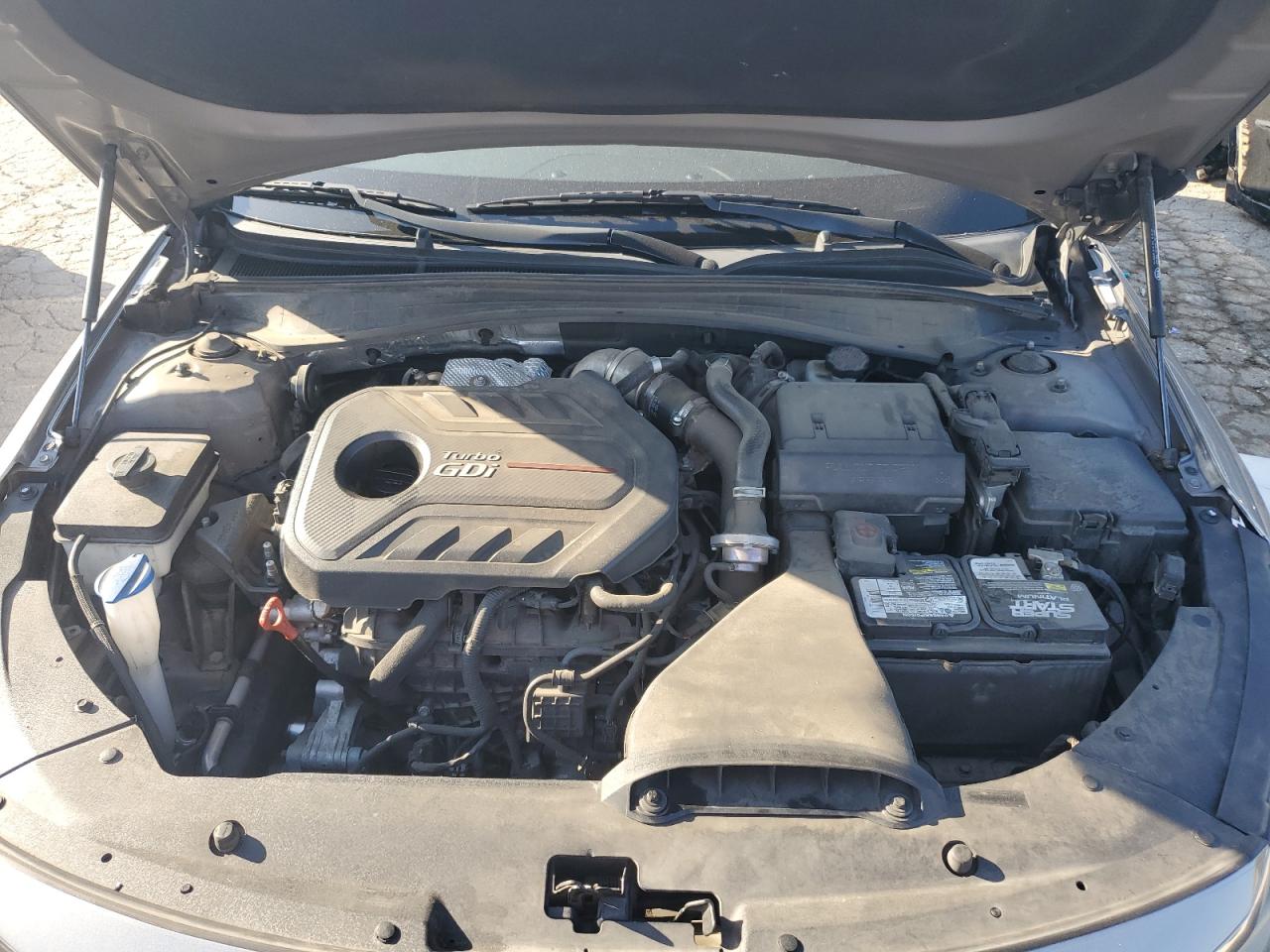 2018 KIA Optima VIN 5XXGV4L20JG179676 Copart auction photo, undercarriage / front end damage thumbnail 13