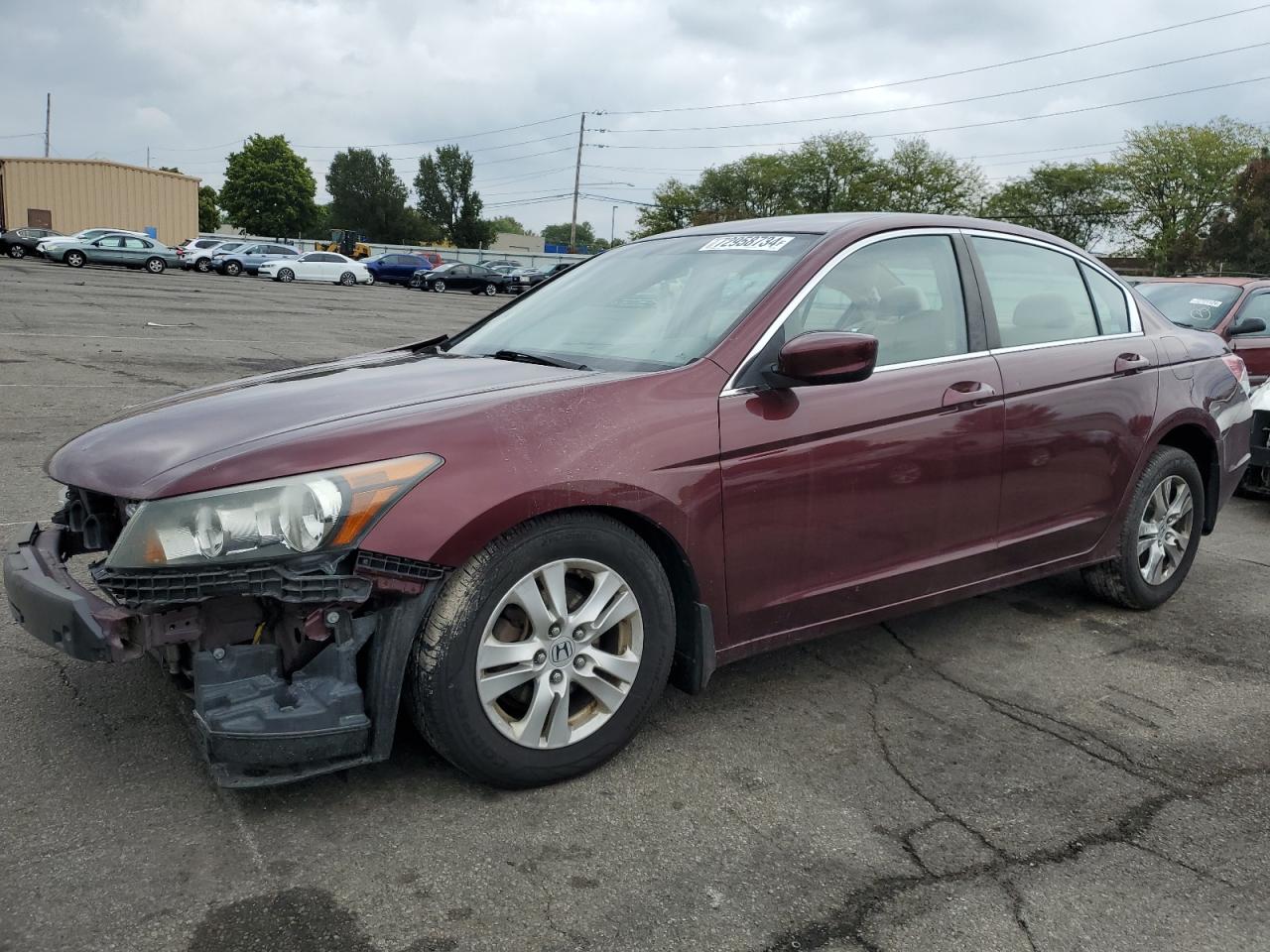 2008 Honda Accord VIN 1HGCP26438A019261