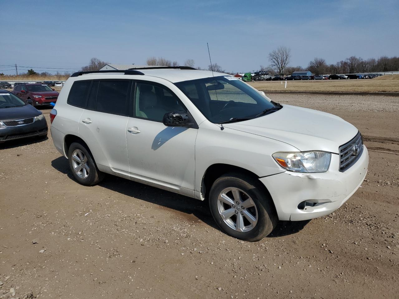 2010 Toyota Highlander VIN JTEZA3EH0A2011697 Copart auction photo, front end damage thumbnail 4