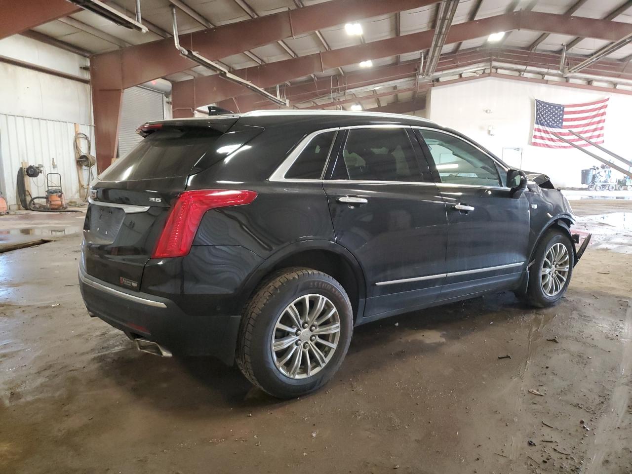 2019 Cadillac XT5 VIN 1GYKNDRS9KZ257012 Copart auction photo, front end / side damage thumbnail 3