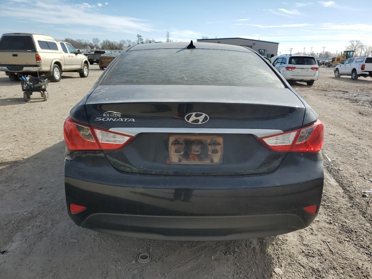 2014 Hyundai Sonata VIN 5NPEB4AC9EH940646 Copart auction photo, front end / undercarriage damage thumbnail 6