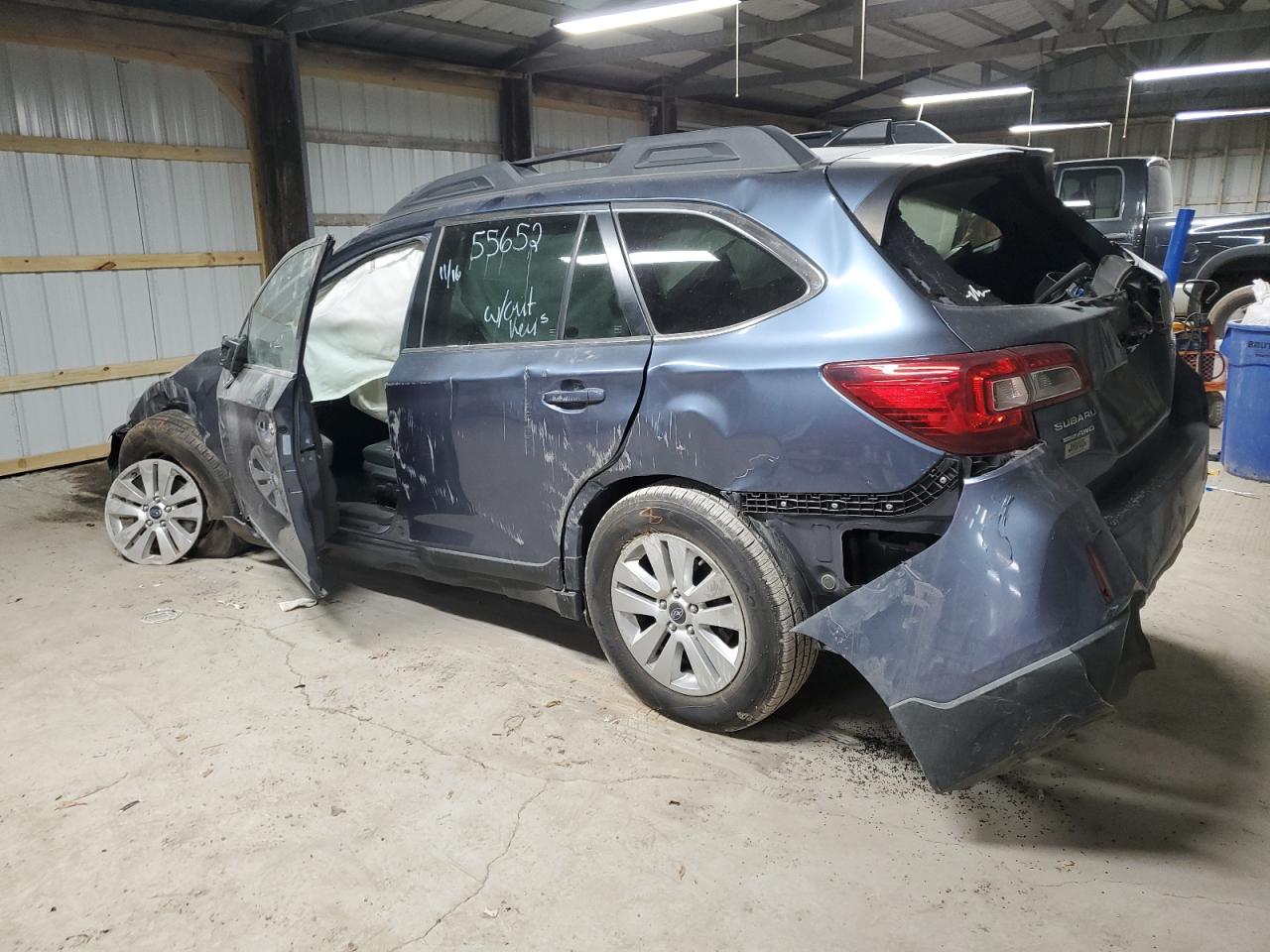 2017 Subaru Outback VIN 4S4BSACC1H3422363 Copart auction photo, rollover damage thumbnail 2