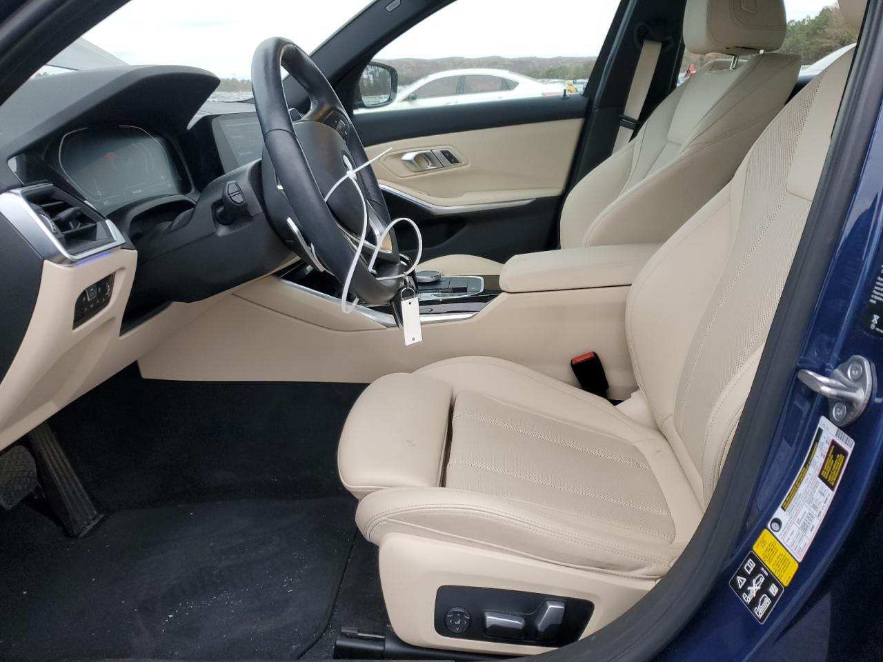 2022 BMW 3er VIN 3MW5R7J09N8C37857 Copart auction photo, front end / minor dent/scratches damage thumbnail 7