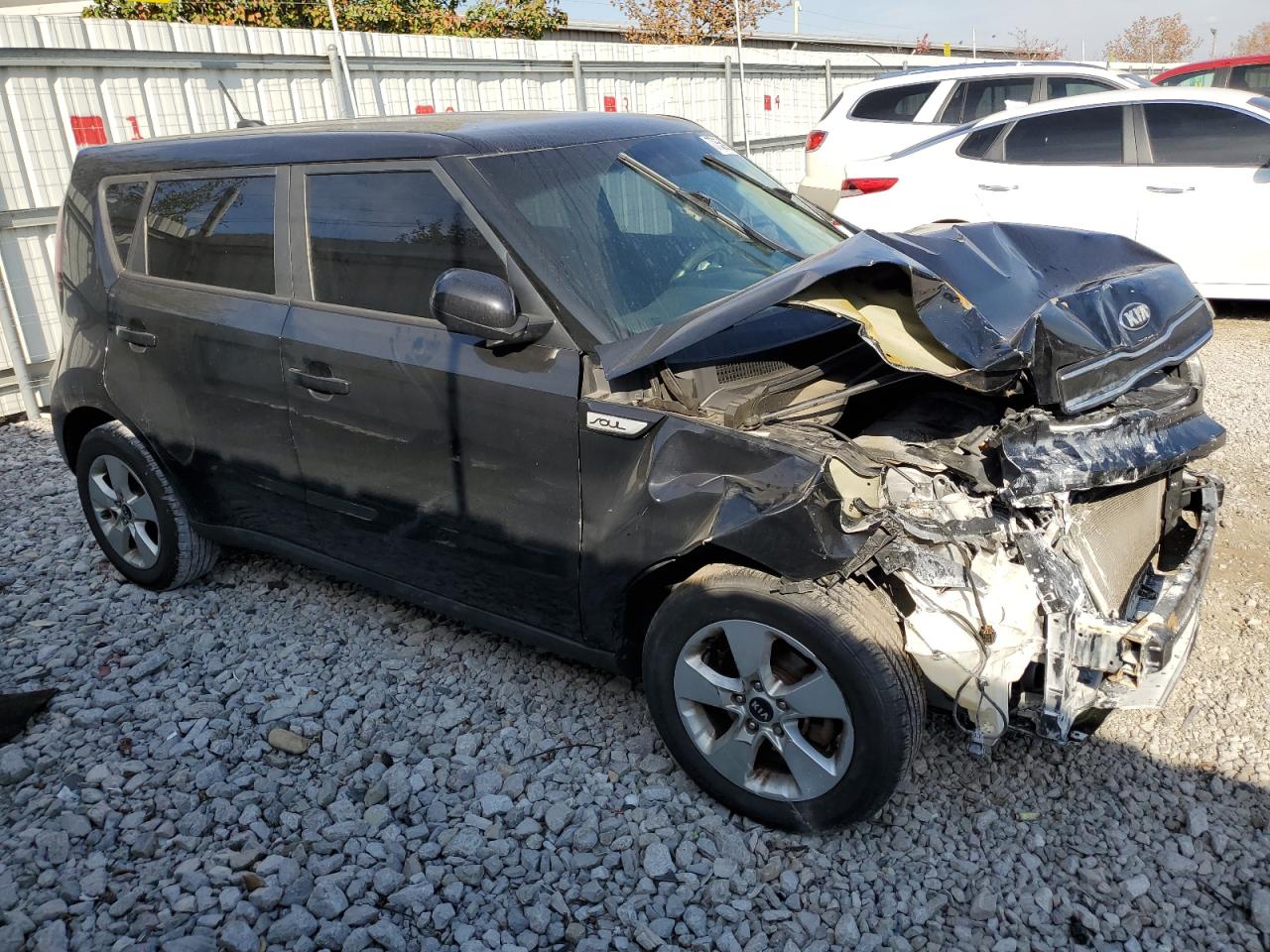 2017 KIA Soul VIN KNDJN2A28H7412509 Copart auction photo, front end damage thumbnail 4