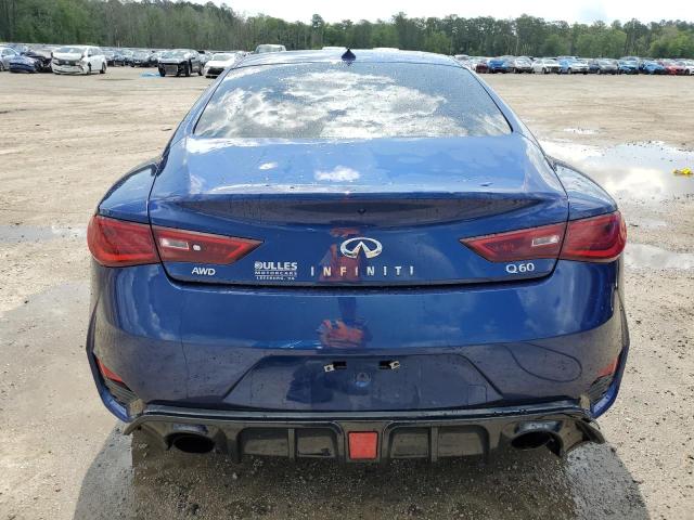 2018 Infiniti Q60 VIN JN1EV7EL4JM391184 Copart auction photo, water/flood / front end damage thumbnail 6