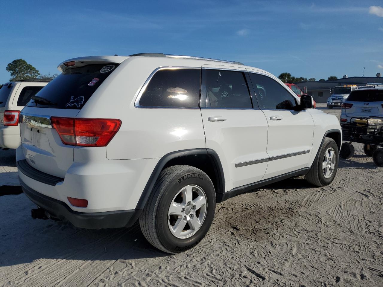 2013 Jeep Grand Cherokee VIN 1C4RJFAG7DC595162 Copart auction photo, mechanical / minor dent/scratches damage thumbnail 3