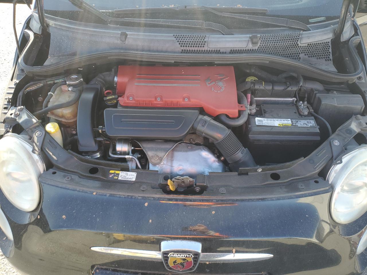 2013 Fiat 500 VIN 3C3CFFFH6DT752102 Copart auction photo, side damage thumbnail 13