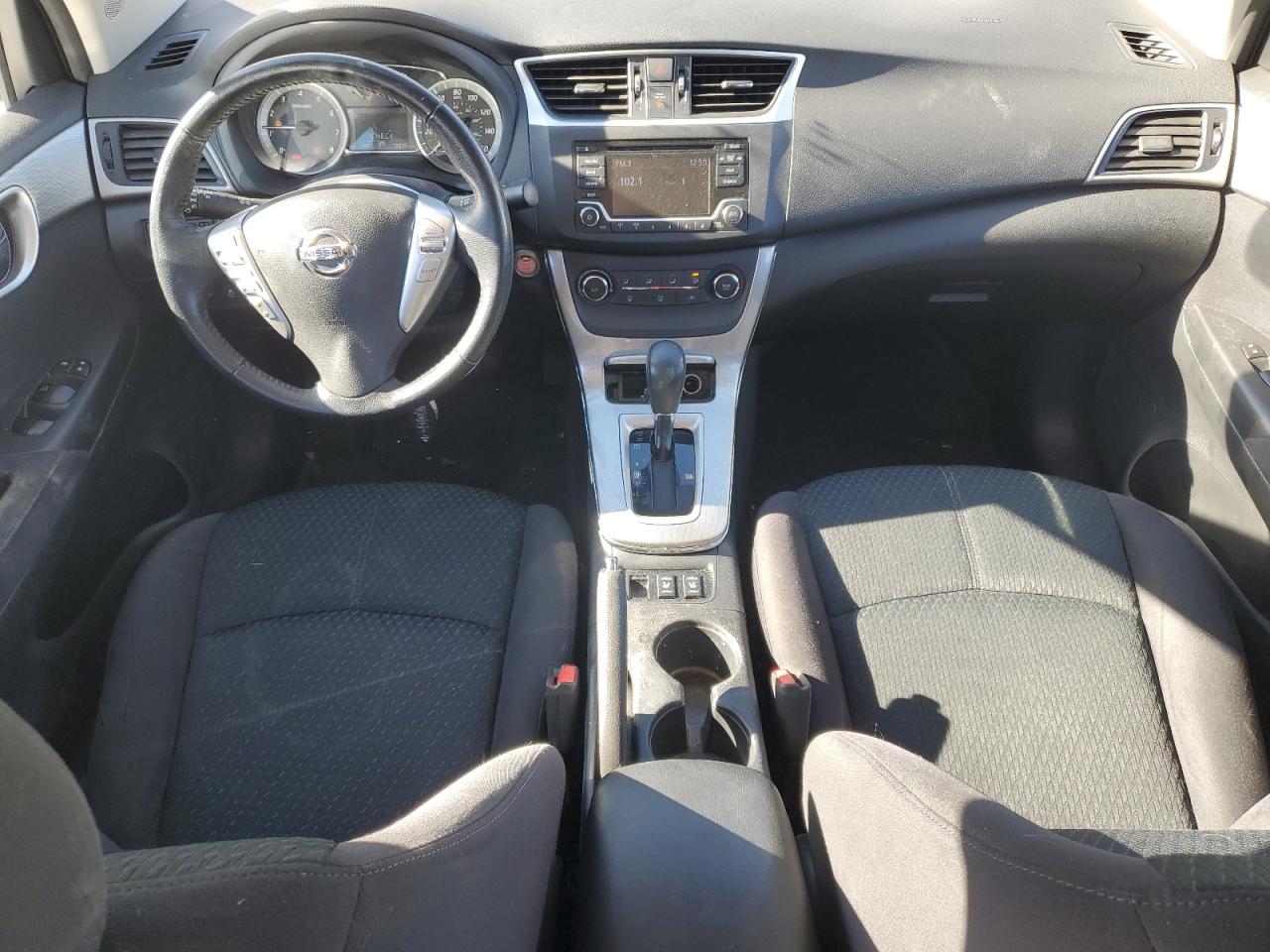 2015 Nissan Sentra VIN 3N1AB7AP9FY274754 Copart auction photo, front end / side damage thumbnail 8