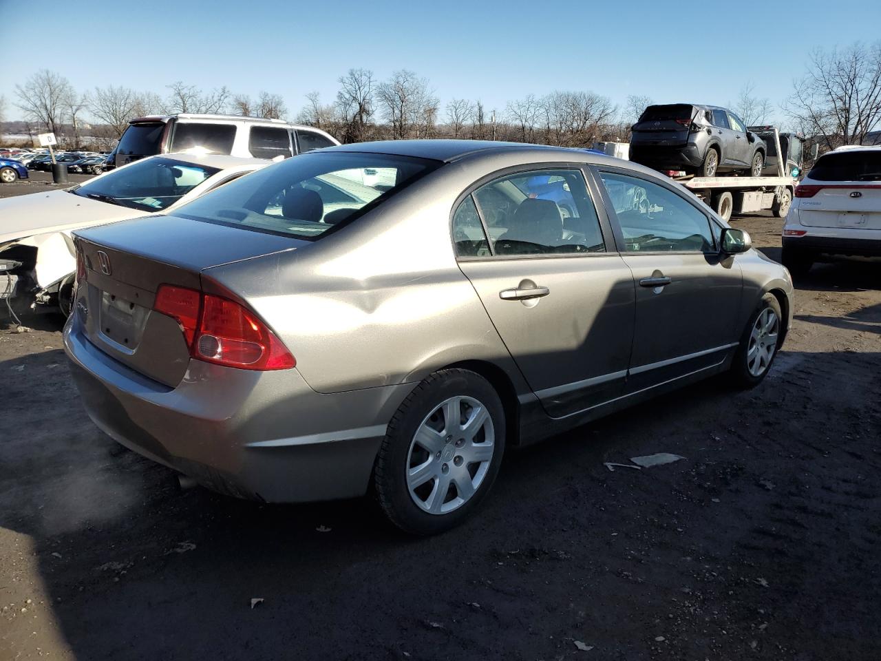 2006 Honda Civic VIN 1HGFA165X6L117769 Copart auction photo, side damage thumbnail 3