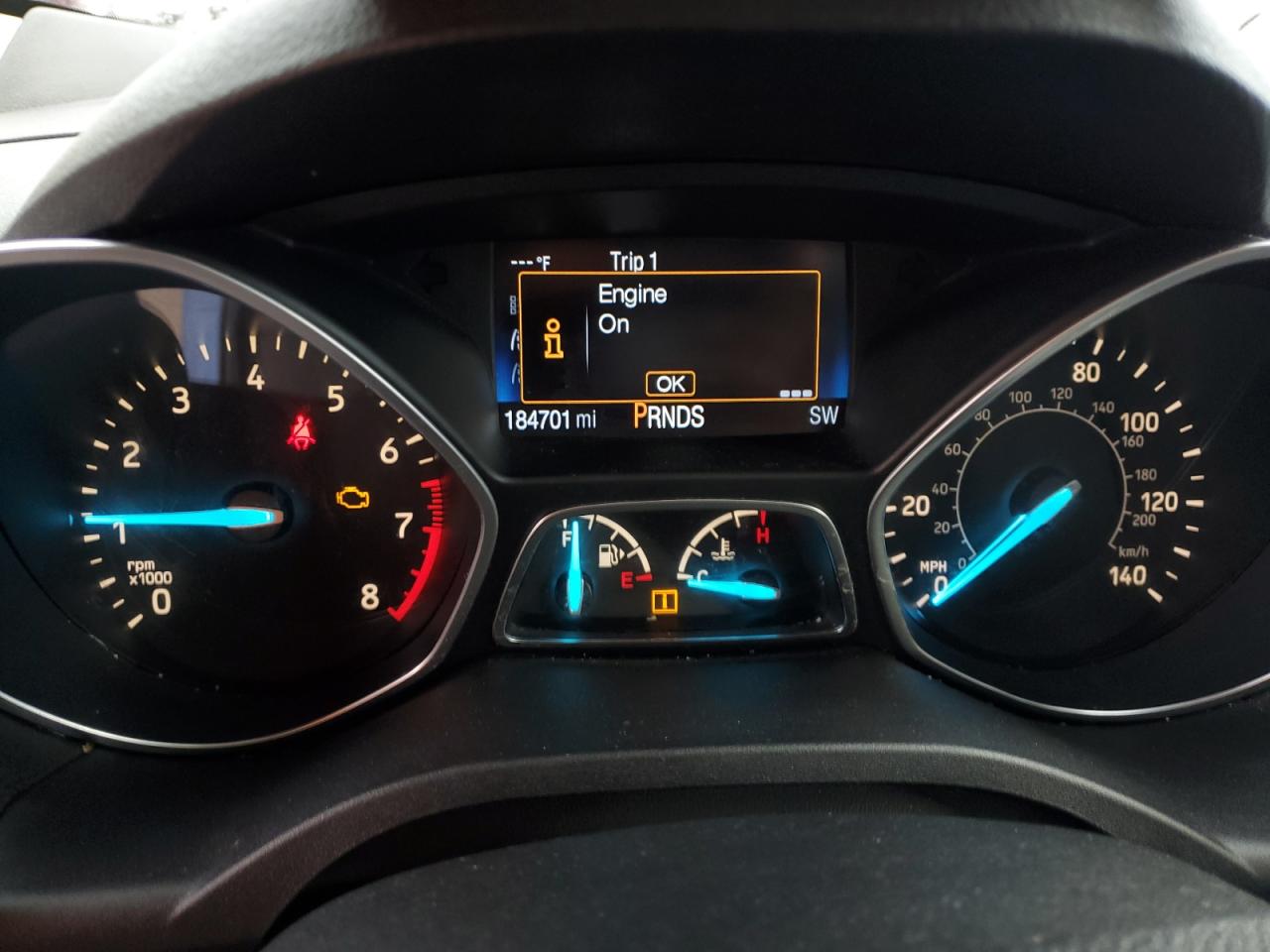 2017 Ford Escape VIN 1FMCU0F75HUA49507 Copart auction photo, front end damage thumbnail 9
