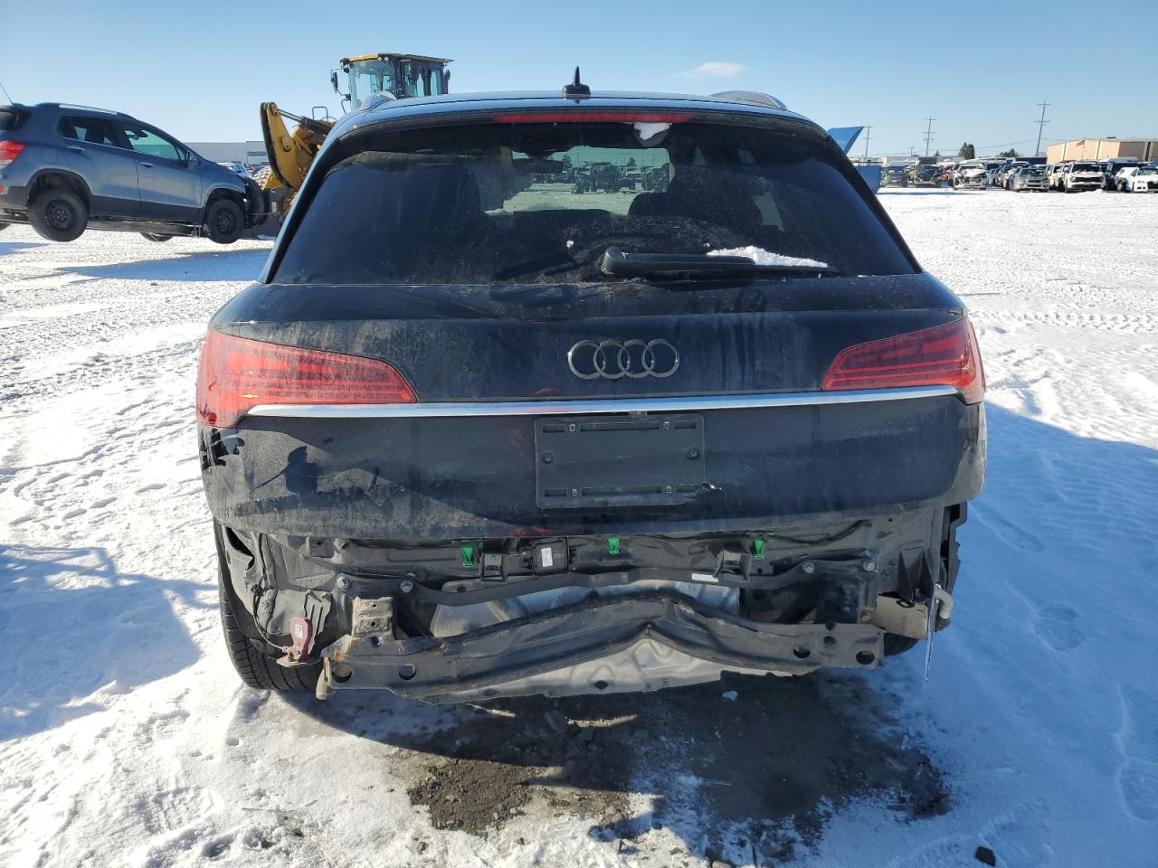 2021 Audi Q5 VIN WA1AAAFY3M2002611 Copart auction photo, rear end damage thumbnail 6