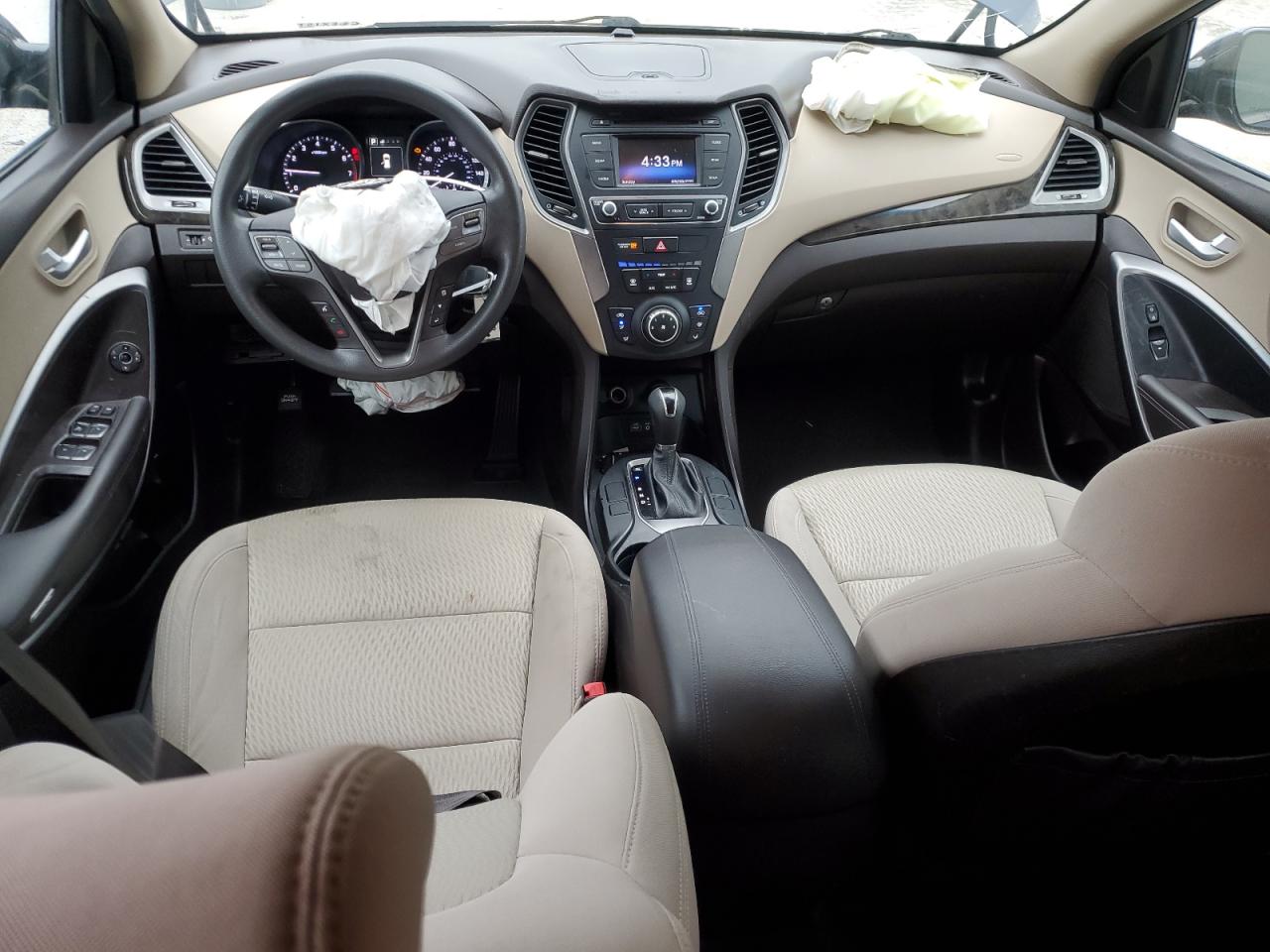 2018 Hyundai Santa Fe VIN 5XYZT3LB7JG513464 Copart auction photo, front end damage thumbnail 8