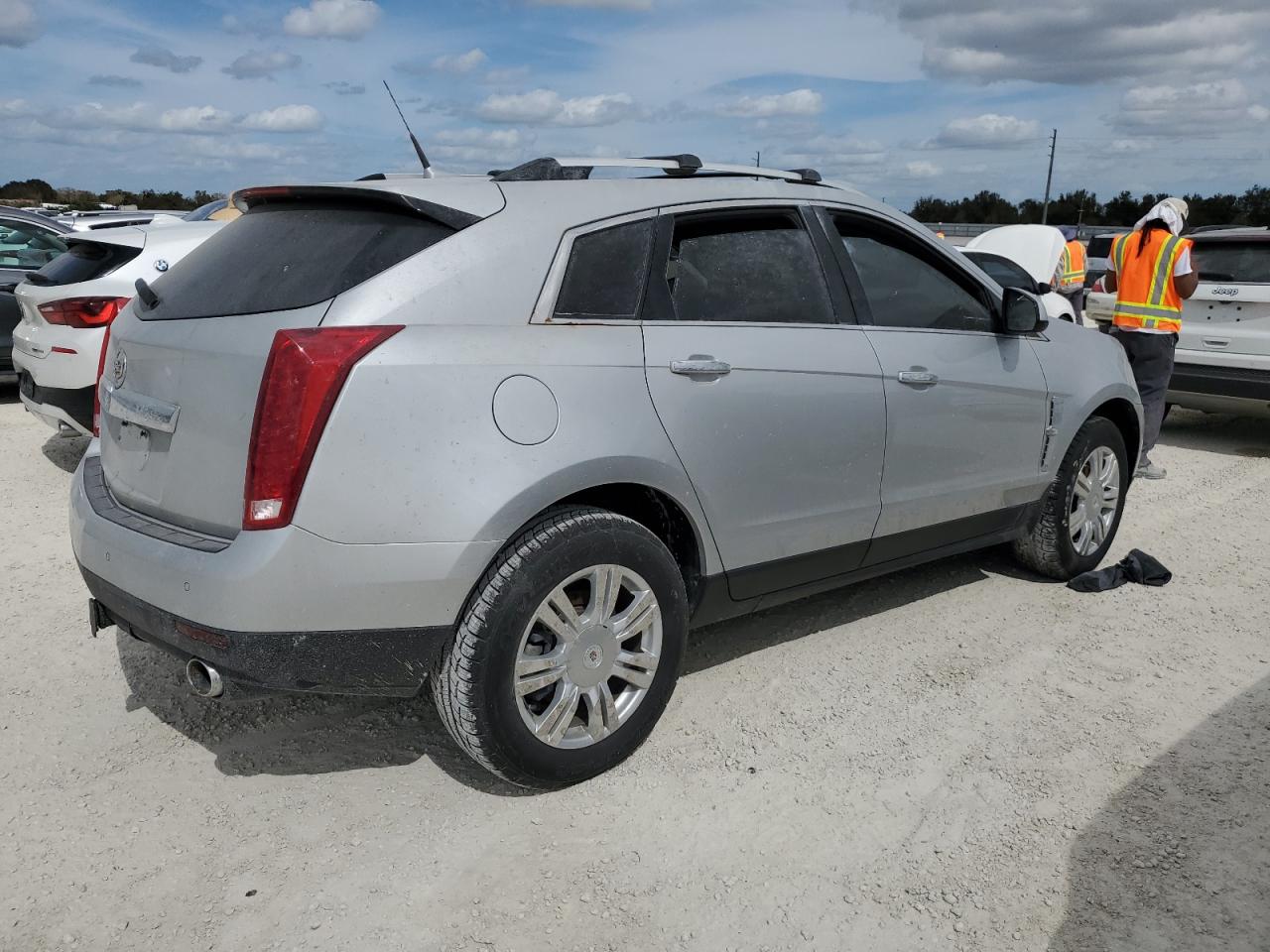 2010 Cadillac SRX VIN 3GYFNAEY9AS644777 Copart auction photo, water/flood damage thumbnail 3