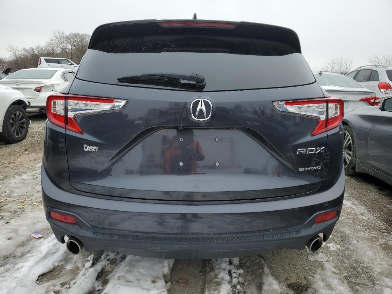 2020 Acura RDX VIN 5J8TC2H54LL012270 Copart auction photo, front end / mechanical damage thumbnail 6