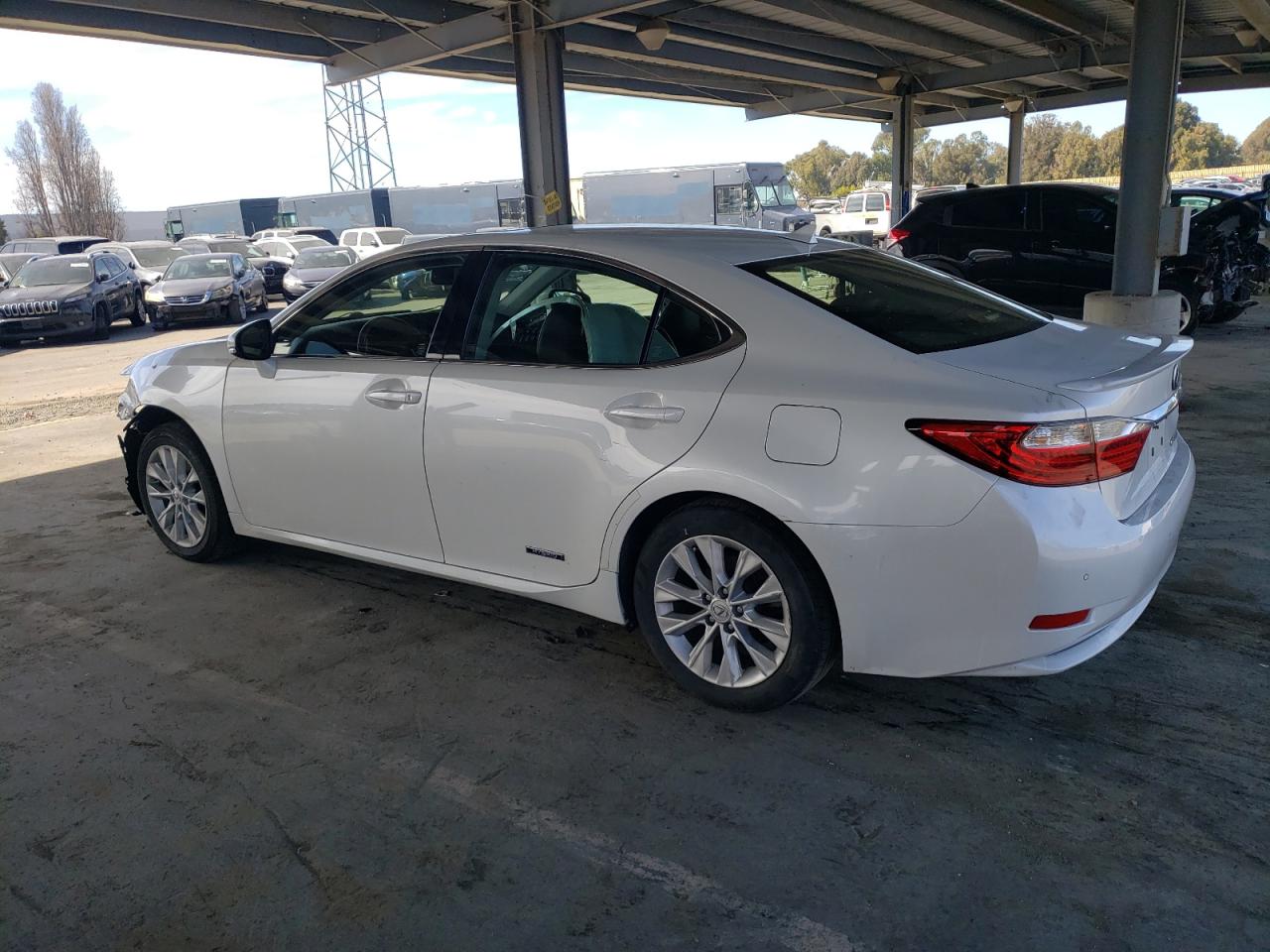 2013 Lexus ES VIN JTHBW1GG1D2035591 Copart auction photo, front end damage thumbnail 2