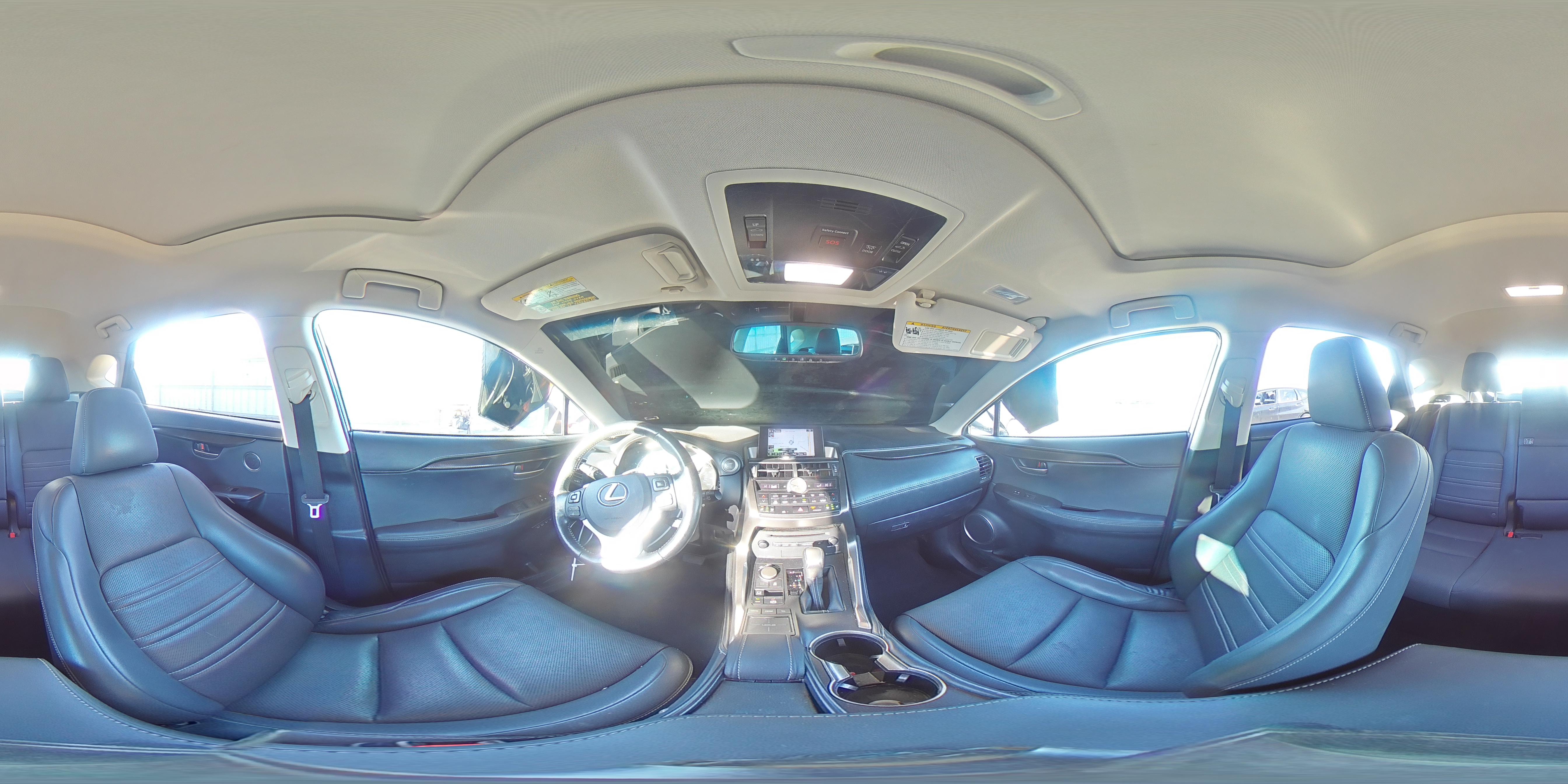 2017 Lexus NX VIN JTJYARBZ0H2057277 Copart auction photo, rear end / side damage thumbnail 12